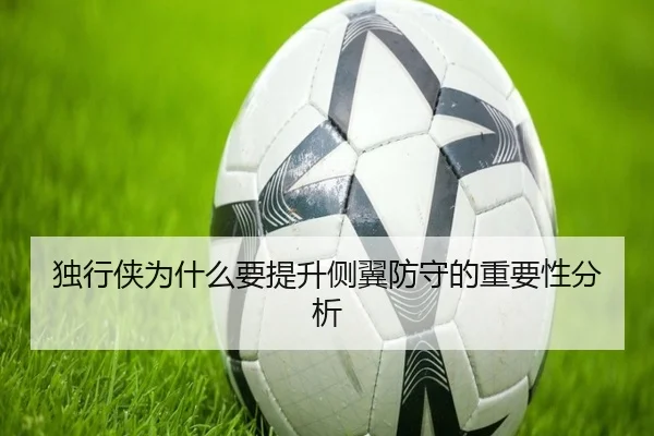 独行侠为什么要提升侧翼防守的重要性分析